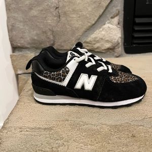 New Balance Toddler 574 Leopard 8.5W